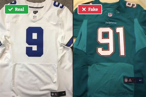 how to tell real NFL jersey